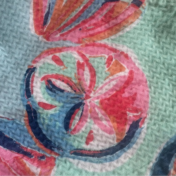 Lilly Pulitzer Adie Shorts - size 2 - Minty Fresh On the Rocks - Picture 4 of 5